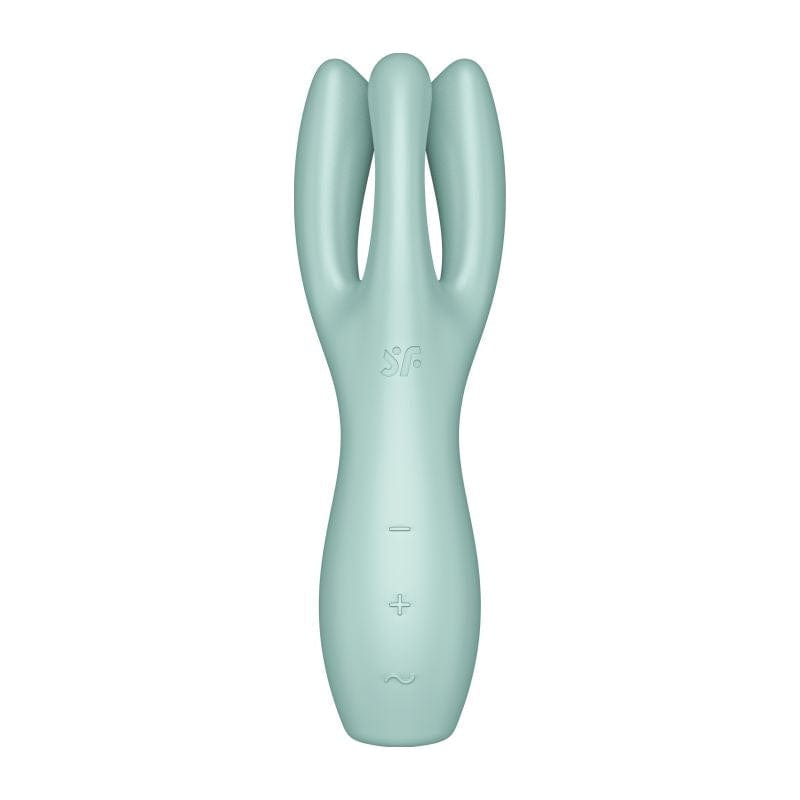 Satisfyer Threesome 3 Lay-On Vibrator (Mint) – Waterproof External Vibrator > Vibrators > Vibrating Pads - Tophatter Daily Deals
