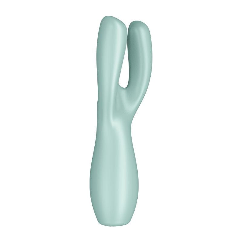 Satisfyer Threesome 3 Lay-On Vibrator (Mint) – Waterproof External Vibrator > Vibrators > Vibrating Pads - Tophatter Daily Deals