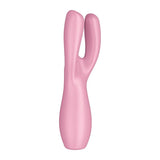 Satisfyer Threesome 3 Layon Vibrator Pink 8.5 Inches > Vibrators > Vibrating Pads - Tophatter Daily Deals