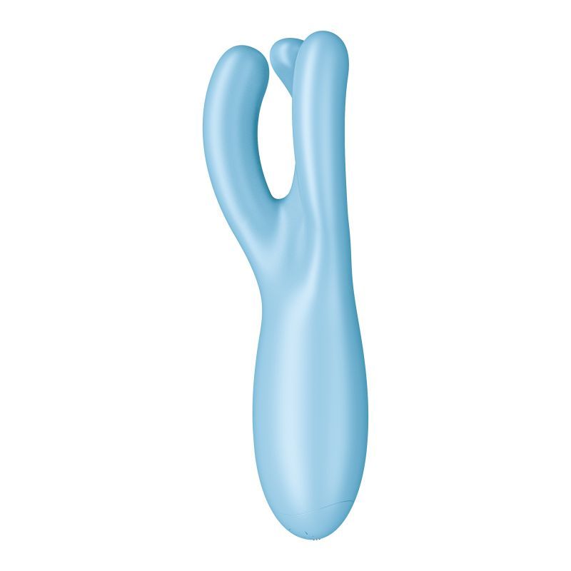 Satisfyer Threesome 4 Connect (Blue) – App-Controlled Layon Vibrator > Sex Toys > Remote Control Toys - Tophatter Daily Deals