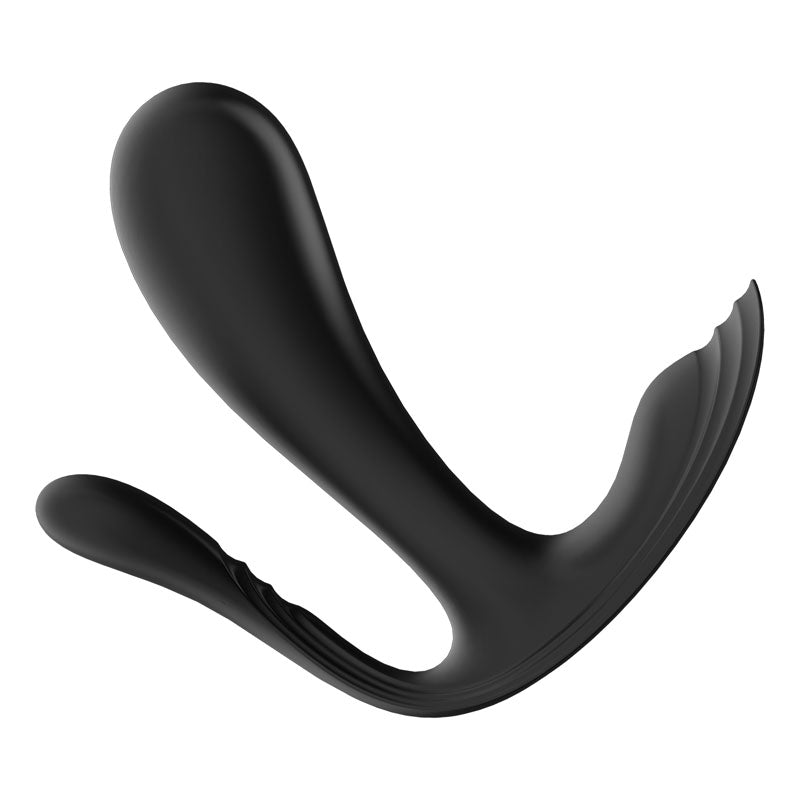 Satisfyer Top Secret Wearable Vibrator in Black > Sex Toys For Ladies > Panty Vibes - Tophatter Daily Deals