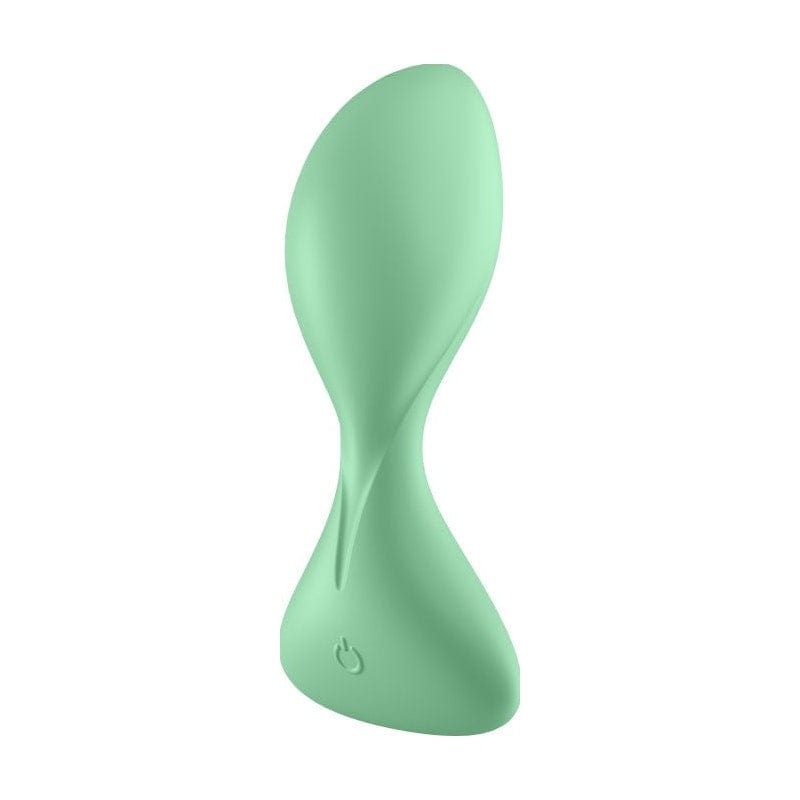 Satisfyer Trendsetter Connect App Vibrating Anal Plug Light Green > Anal Range > Vibrating Butt Plugs - Tophatter Daily Deals