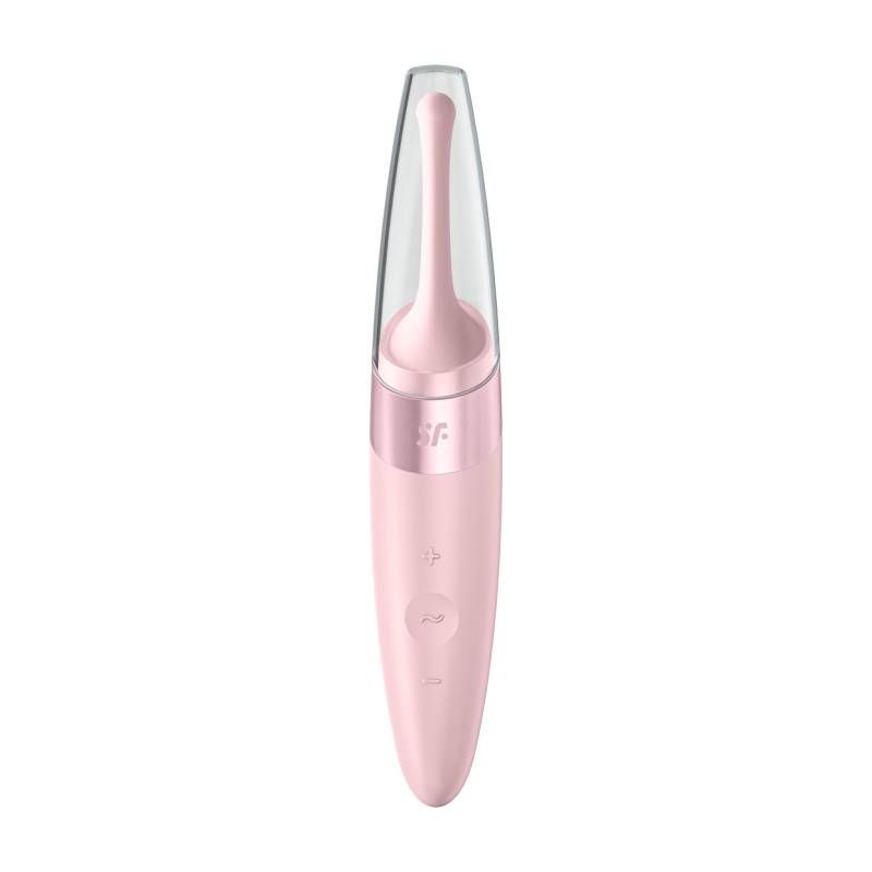 Satisfyer Twirling Delight Tip Stimulator (Rose) – Luxury Stimulator > Vibrators > Ladies > Clitoral Vibrators and Stimulators - Tophatter Daily Deals