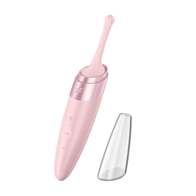 Satisfyer Twirling Delight Tip Stimulator (Rose) – Luxury Stimulator > Vibrators > Ladies > Clitoral Vibrators and Stimulators - Tophatter Daily Deals