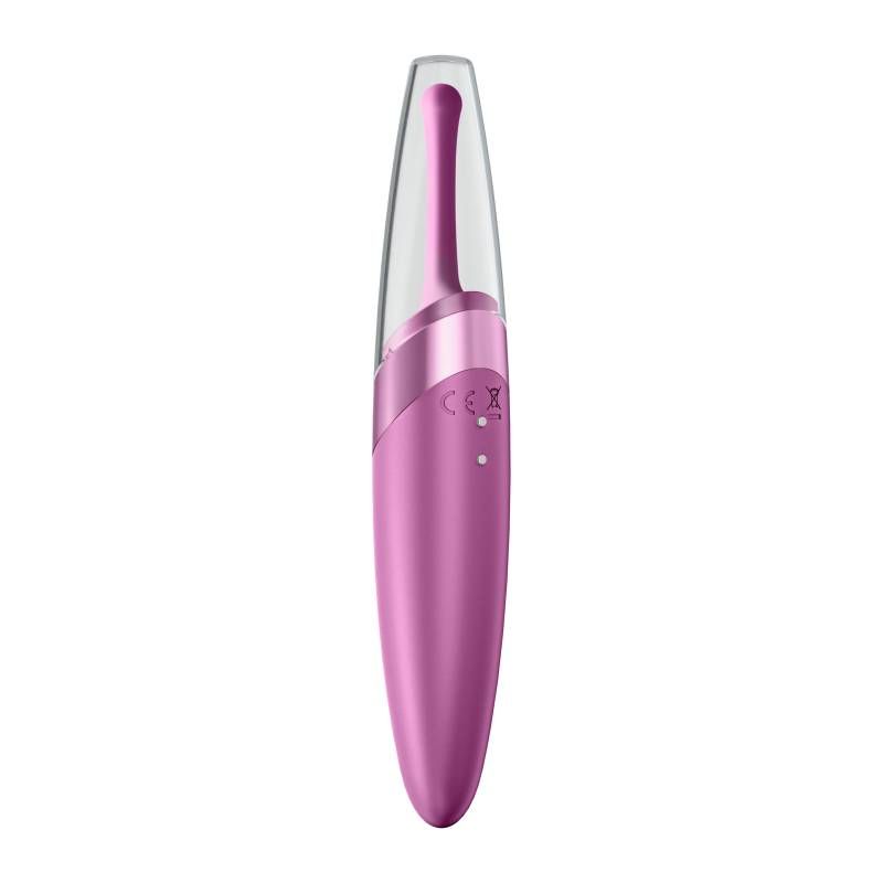 Satisfyer Twirling Delight Tip Stimulator in Berry > Vibrators > Ladies > Clitoral Vibrators and Stimulators - Tophatter Daily Deals