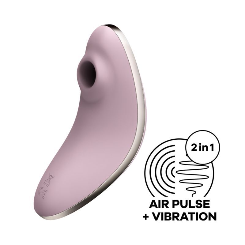 Satisfyer Vulva Lover 1 Violet Compact Clitoral Stimulator > Sex Toys For Ladies > Air Pulsation - Tophatter Daily Deals