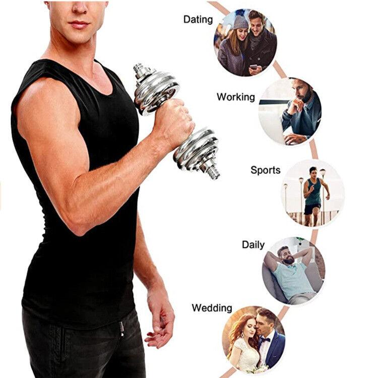 Sweatsuit for Weight Loss - Workout Vest GYM Shirt Shaper Neoprene Help Sweat UK Clothing - Tophatter Daily Deals