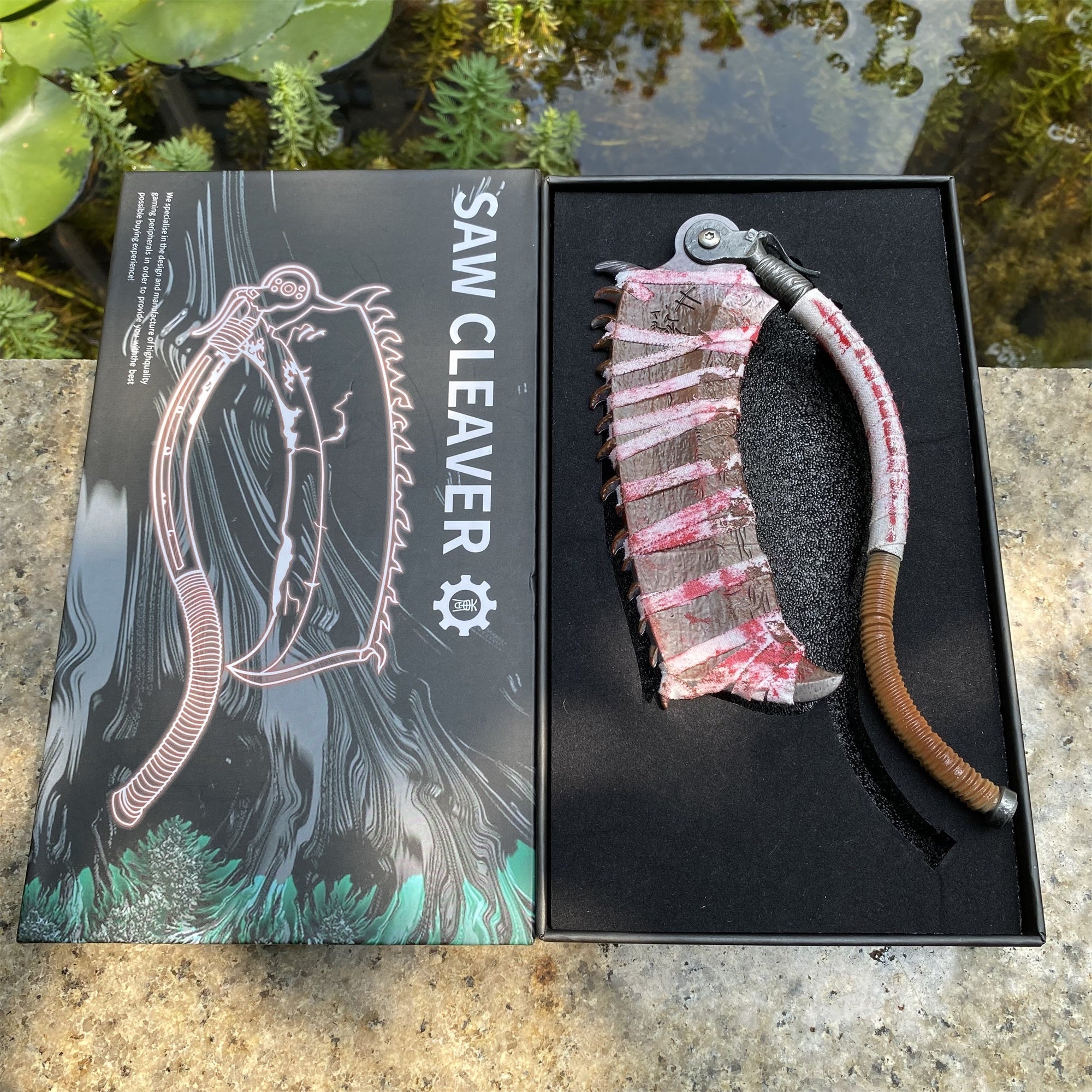 1/6 Metal Saw Cleaver Replica Miniature Saw Cleaver - Tophatter Daily Deals