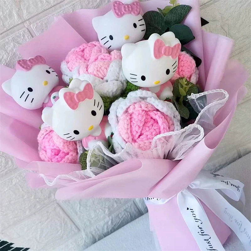 Sanrio Hello Kitty Plush Bouquet Flowers Flowers - Tophatter Daily Deals