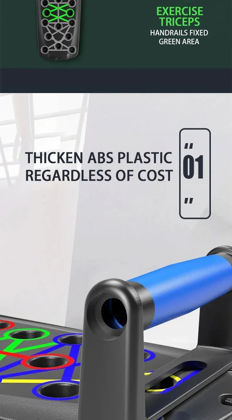 Push Up Training Board Portable Multifunctional Home Gym - Tophatter Daily Deals