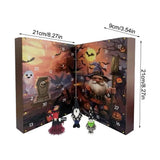 Gnome Countdown Calendar 24 Day Halloween Decor 2025 21x21x9cm - Tophatter Daily Deals