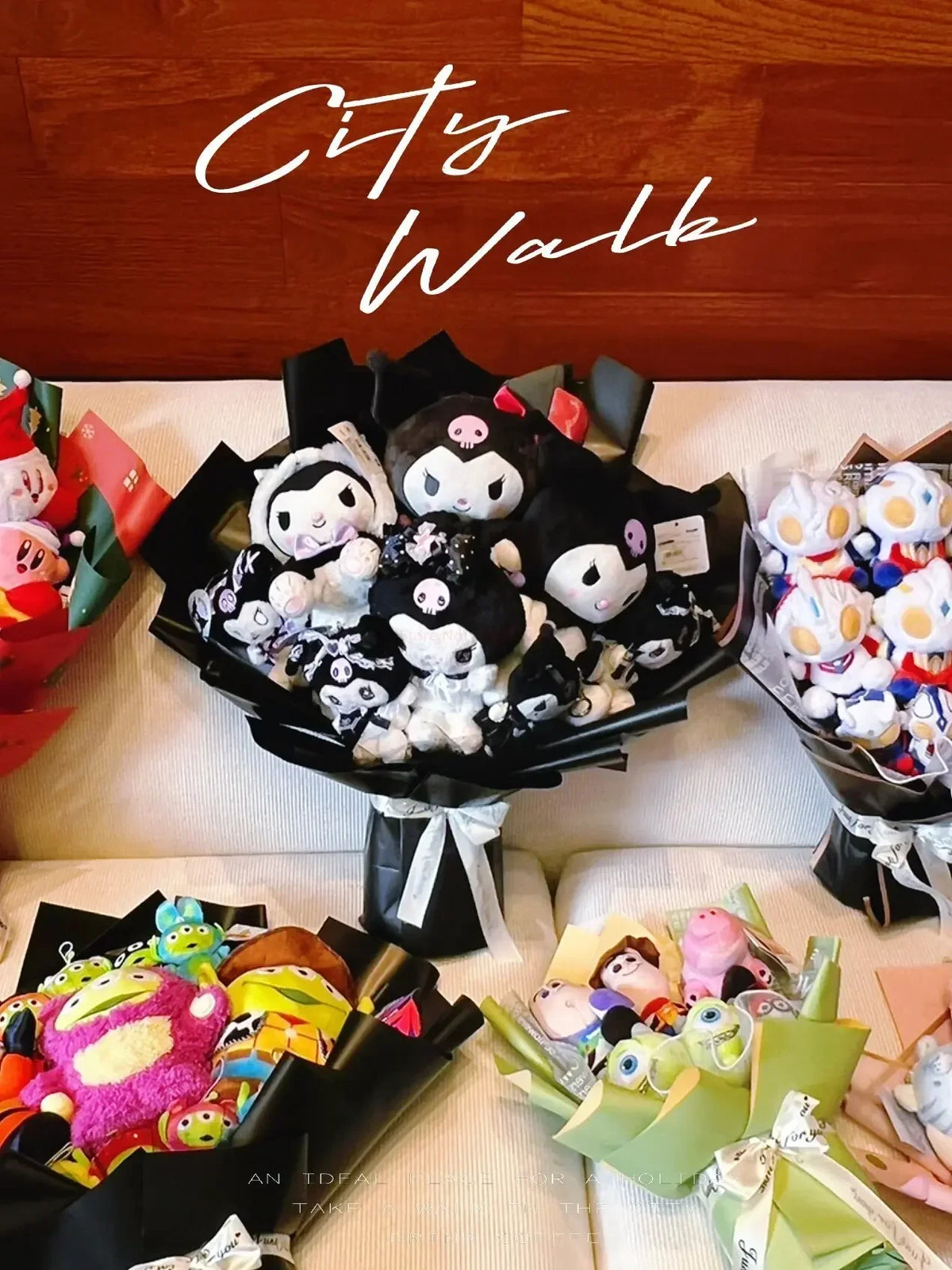 Sanrio Led Lights My Melody Plush Toy Bouquet Flowers - Tophatter Daily Deals