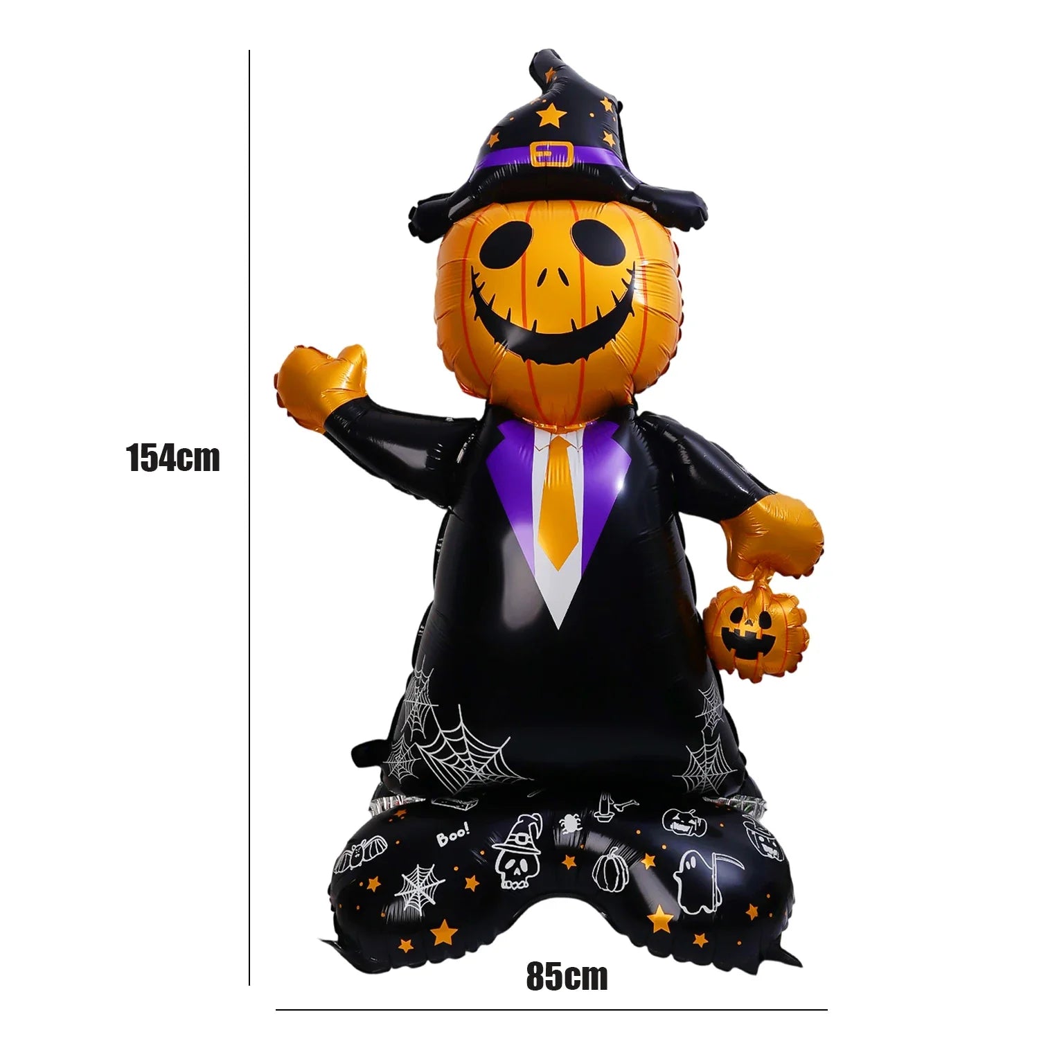 Halloween Balloons Giant Foil Standee Party Decor 2025 24 As the picture shows - Tophatter Daily Deals