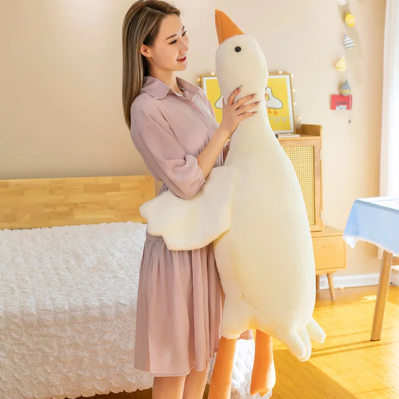 Huge Big Bird Plush Pillow Goose Plush Animals - Tophatter Daily Deals