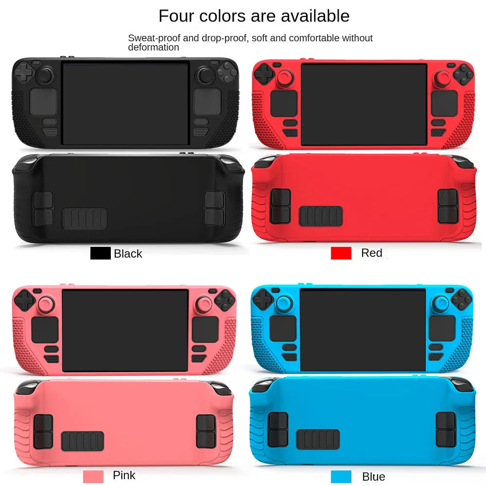 Steam Deck OLED Silicone Case With Button Caps Grip - Tophatter Daily Deals
