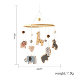 Baby Crib Mobile Wooden Nursery Newborn Sensory Toys Style 11 - Tophatter Daily Deals