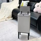 Smart Sensor Trash Can 20L Stainless Steel Waste Bin - Tophatter Daily Deals