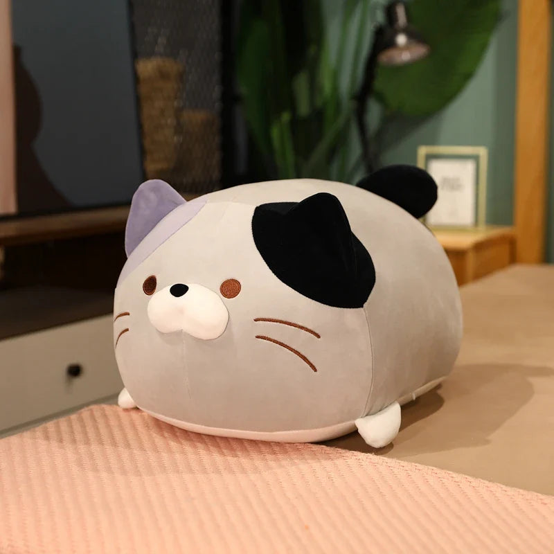 Soft Pineapple Bun Shiba Inu Dog Plush TsumTsum Grey Cat Animals - Tophatter Daily Deals