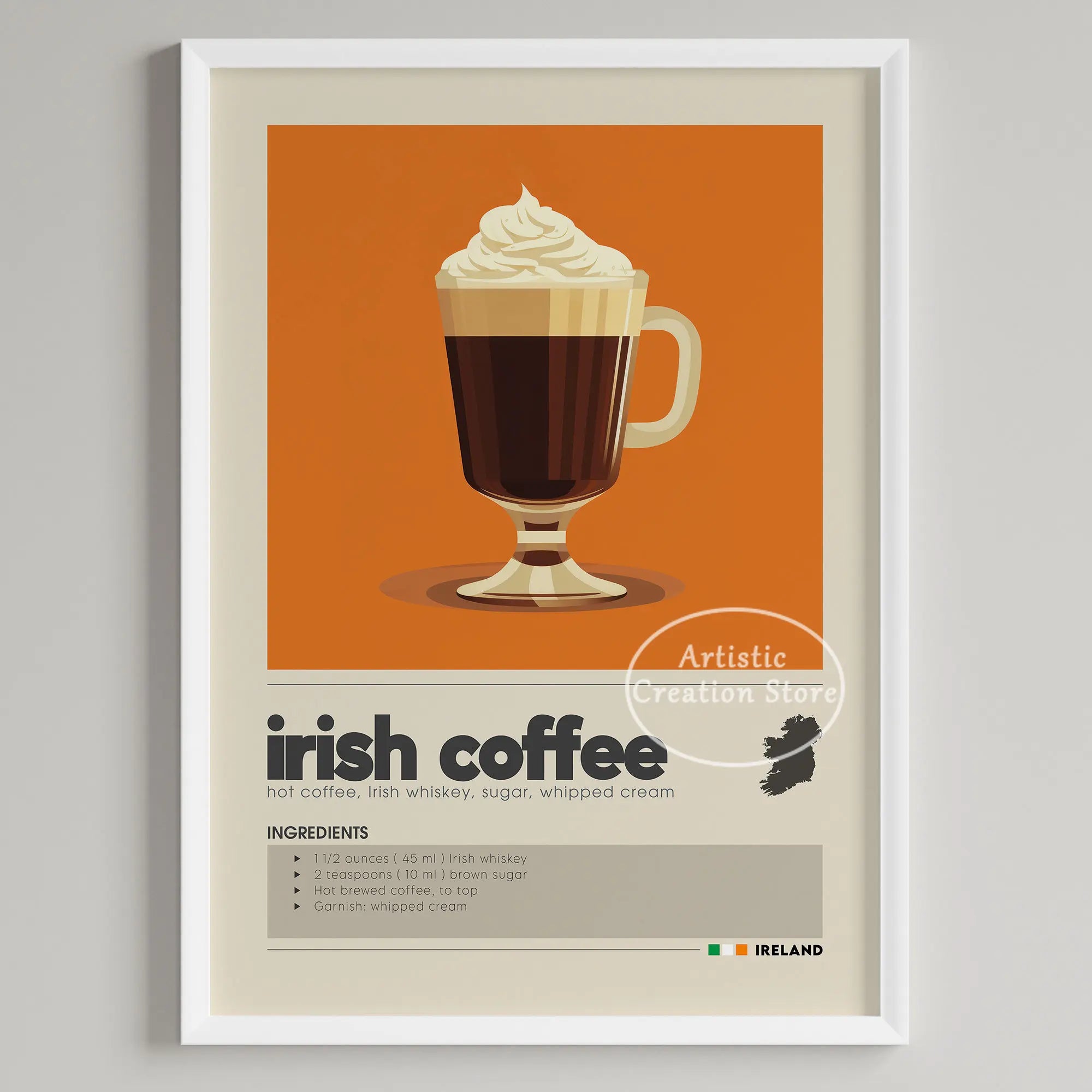 Coffee Wall Art Six Panel Minimalist Kitchen Cafe Decor 5 - Tophatter Daily Deals