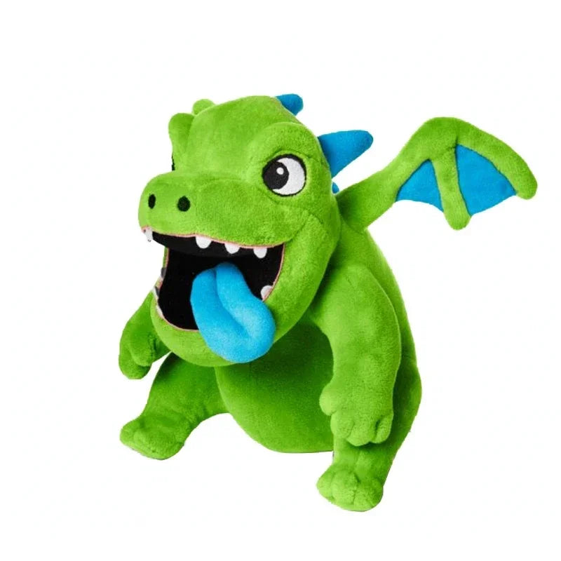 Plush Dragon Trio Stuffed Animals Set Rolling Log Toy 25cm - Tophatter Daily Deals