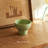 Ceramic Bowl 4 Inch Speckled White Retro Microwave Safe GreenMelon 4.25 inch - Tophatter Daily Deals