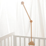 Wooden Crib Mobile Bracket Newborn Sensory Toys Soothing - Tophatter Daily Deals