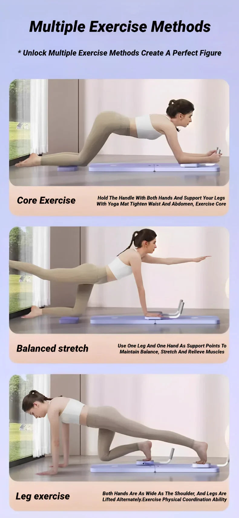 Abdominal Fitness Board Push Up Slimming Home Workout - Tophatter Daily Deals