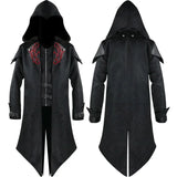 Medieval Assassin Hooded Jacket Costume Halloween 2025 - Tophatter Daily Deals