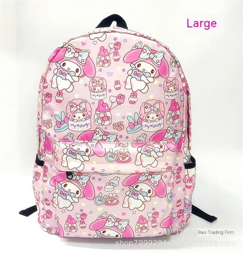 Sanrio Student Backpack Lightweight Rucksack Anime - Tophatter Daily Deals
