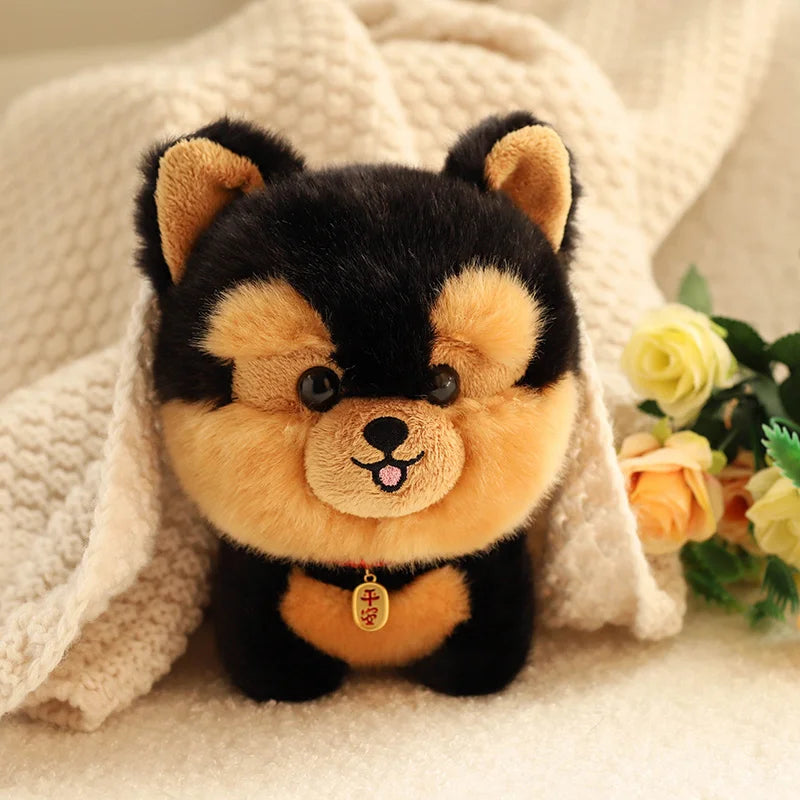 Corgi Dog Plush Toy Stuffed Animal Shiba inu ChowChow Yorkshire Bichon Husky Plush Animals - Tophatter Daily Deals