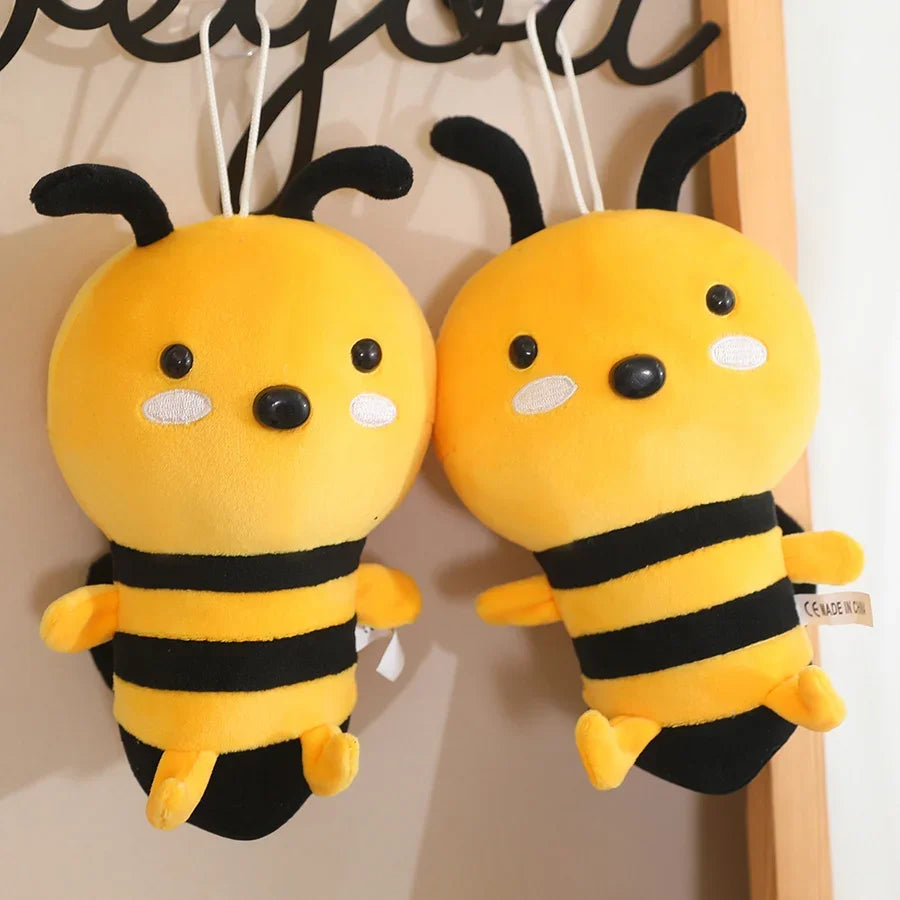 Bumble Bee Honeybee Yellow Black Plush Animals - Tophatter Daily Deals