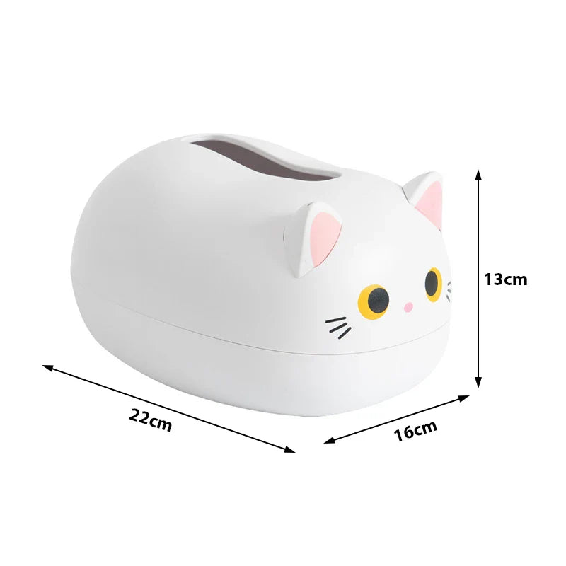 Kawaii Cat Tissue Box Animals - Tophatter Daily Deals