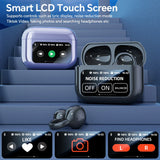 Wireless Translator Earbuds Touch Screen Case 144 Languages - Tophatter Daily Deals