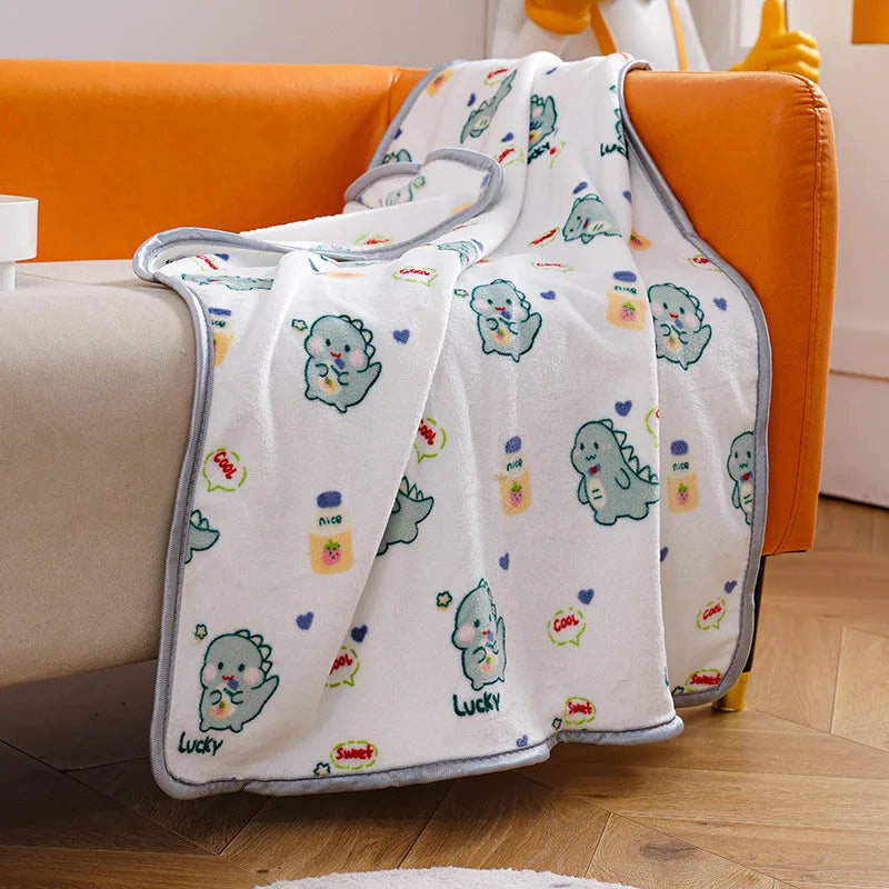 Miffy Throw Blanket Fleece Animals - Tophatter Daily Deals