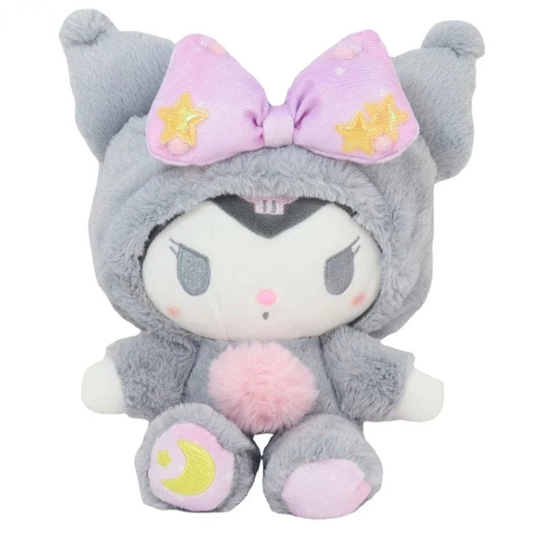 Sanrio Limited Collection Kuromi Cinnamoroll My Melody Plush Toy Kawaii Kuromi Grey - 12cm 10-15CM Animals - Tophatter Daily Deals