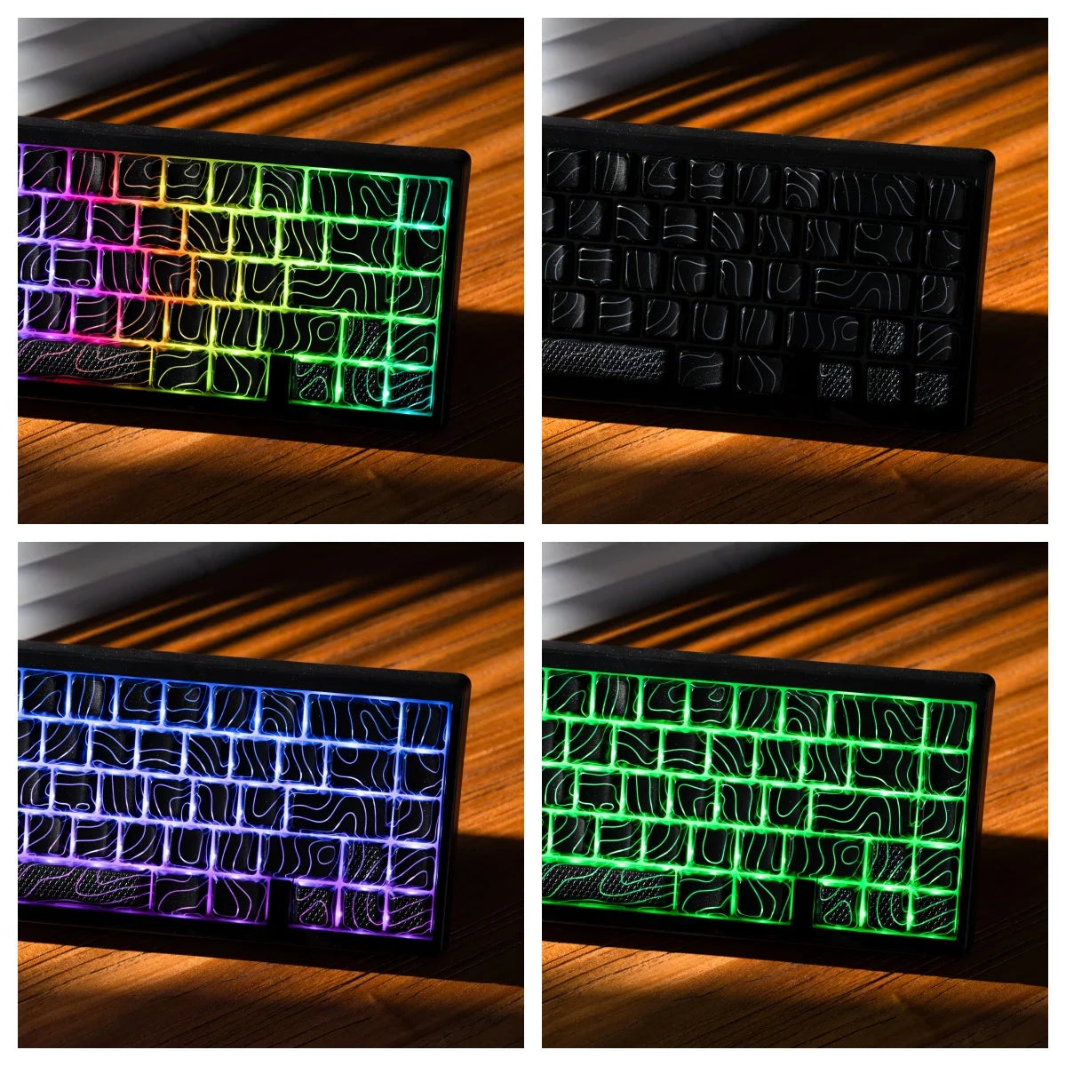 Mechanical Keyboard M67 67 Key Gasket Hot Swappable RGB - Tophatter Daily Deals