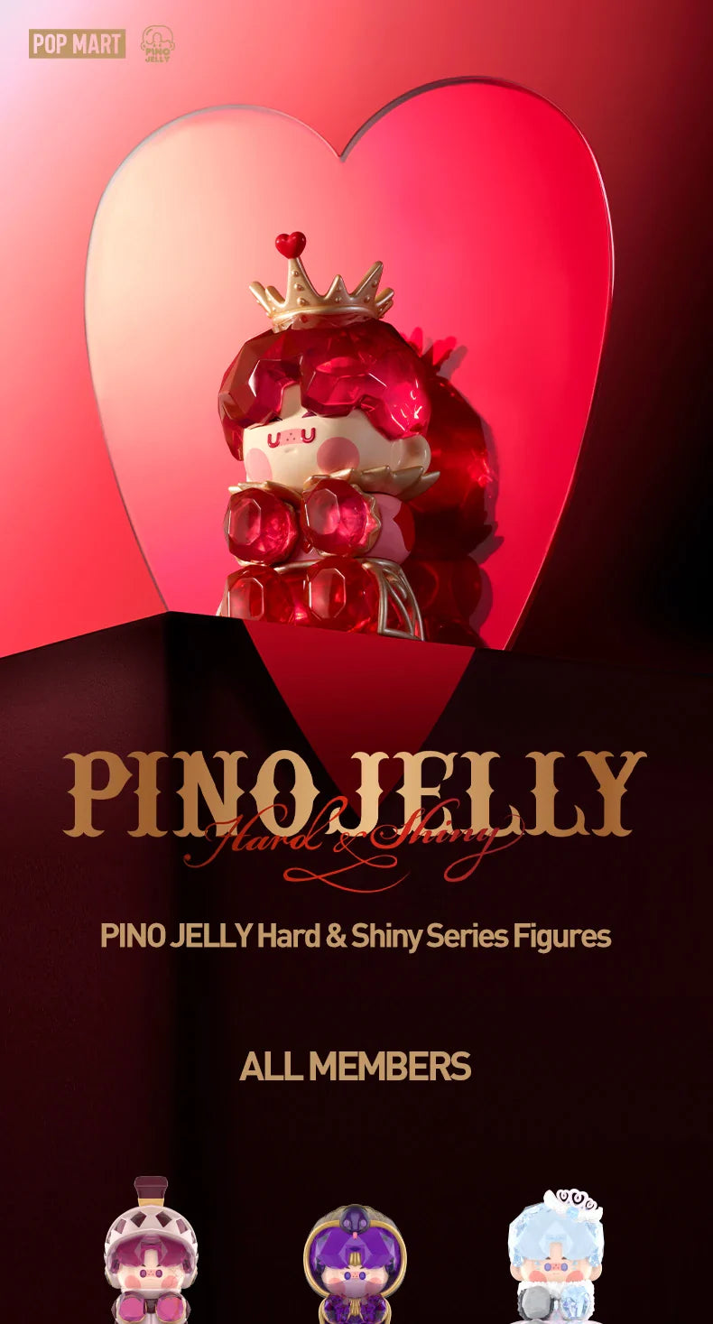 Genuine Pop Mart Pino Jelly Hard & Shiny Series Figures Blind Box Mythical - Tophatter Daily Deals