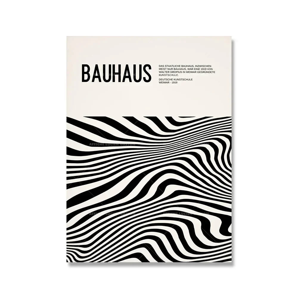 Bauhaus Canvas Wall Art Print Pink Quote Modern Nordic 9 - Tophatter Daily Deals