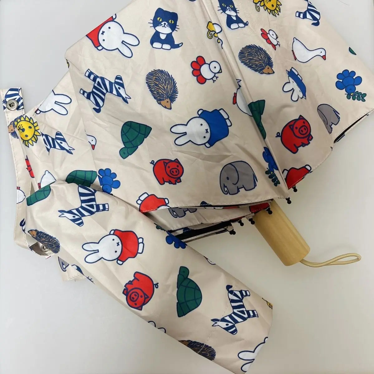 MIffy Patterned Fold-Up Umbrella Animals - Tophatter Daily Deals