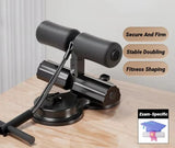 Sit-Up Bar with Suction Cup Black Fitness - Tophatter Daily Deals