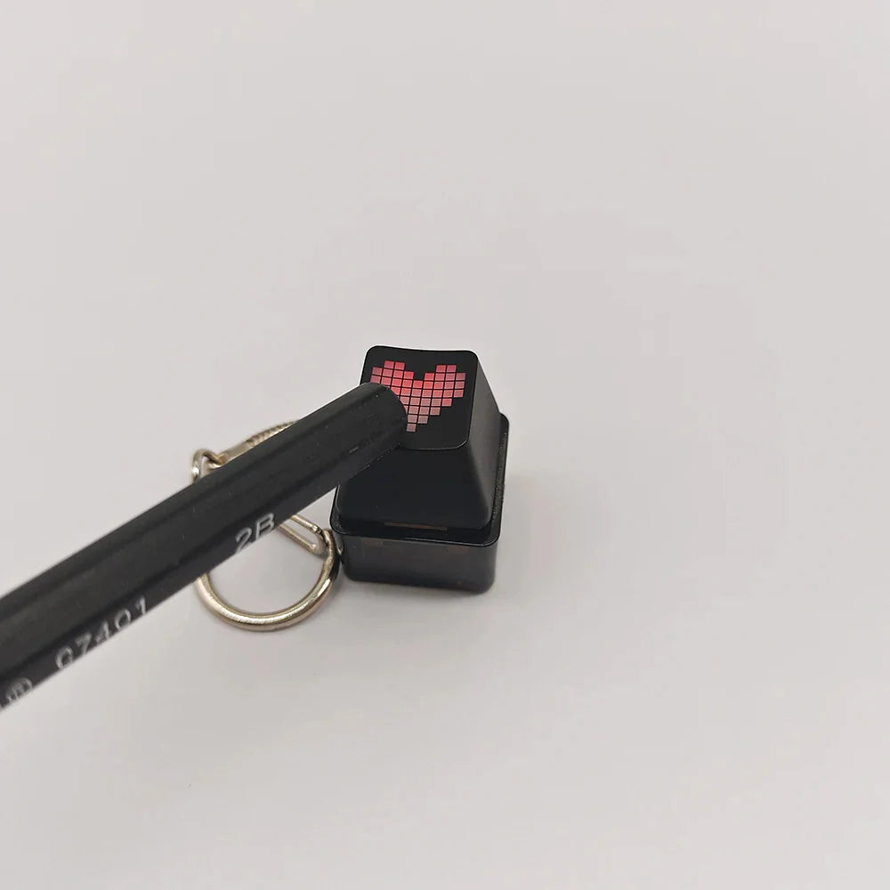 Mechanical Keyboard Keychain RGB Mini Tester Stress Toy - Tophatter Daily Deals