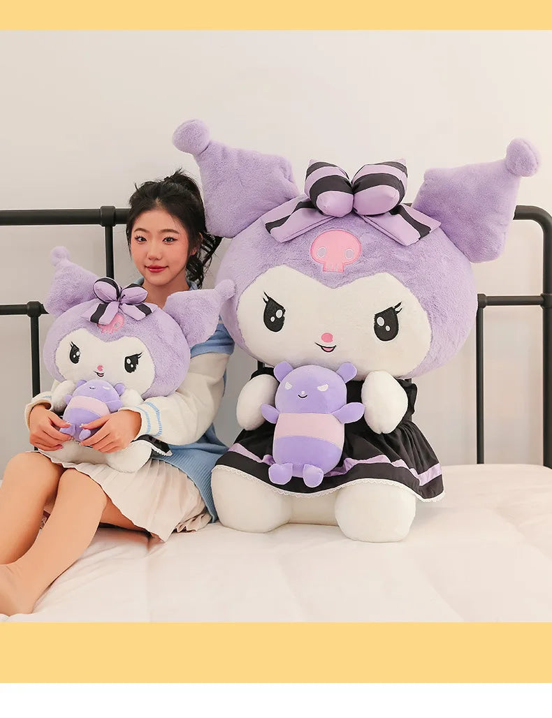 Kawaii Sanrio Purple Kuromi Cute Little Devil Plush Toy Anime - Tophatter Daily Deals