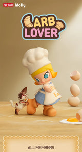 Genuine Pop Mart Molly Carb-Lover Series Figures Blind Box Food - Tophatter Daily Deals