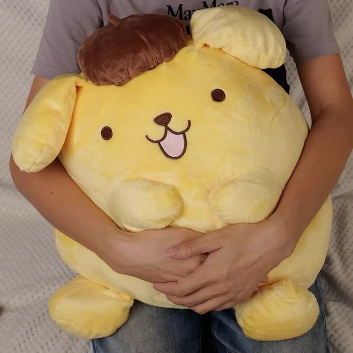 Sanrio PomPomPurin Stuffed Big Plush Toy Anime - Tophatter Daily Deals