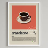 Coffee Wall Art Six Panel Minimalist Kitchen Cafe Decor 11 - Tophatter Daily Deals