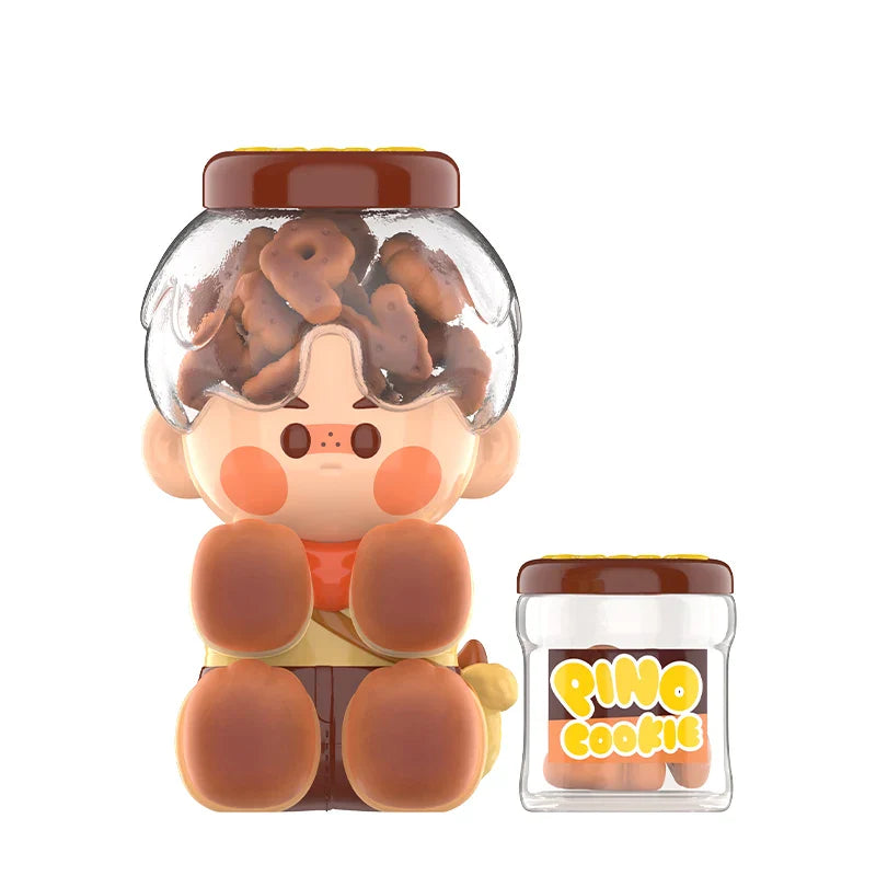 Genuine Pop Mart Pino Jelly Chocolate Cookie Figurine Pino Jelly Food - Tophatter Daily Deals