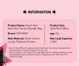 Genuine Pop Mart Peach Riot Rush Hour Series - Shoulder Bag Outer Space - Tophatter Daily Deals