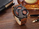 Quartz Sport Watch With Fabric Strap Irregular Alloy Case - Tophatter Daily Deals