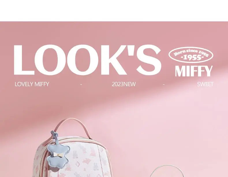 Miffy PU Leather Kawaii Backpack Animals - Tophatter Daily Deals