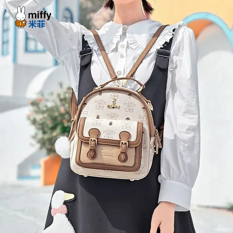 Miffy PU Leather Backpack Animals - Tophatter Daily Deals